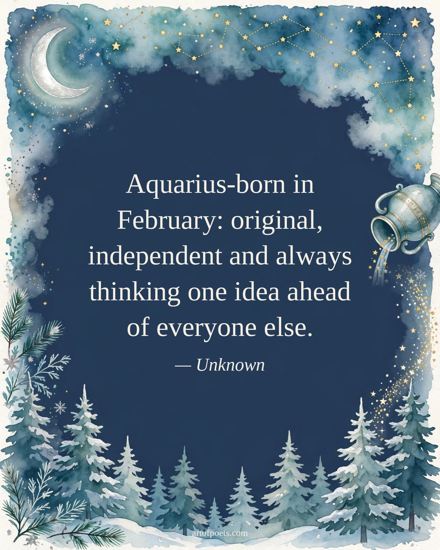 February birthday quote