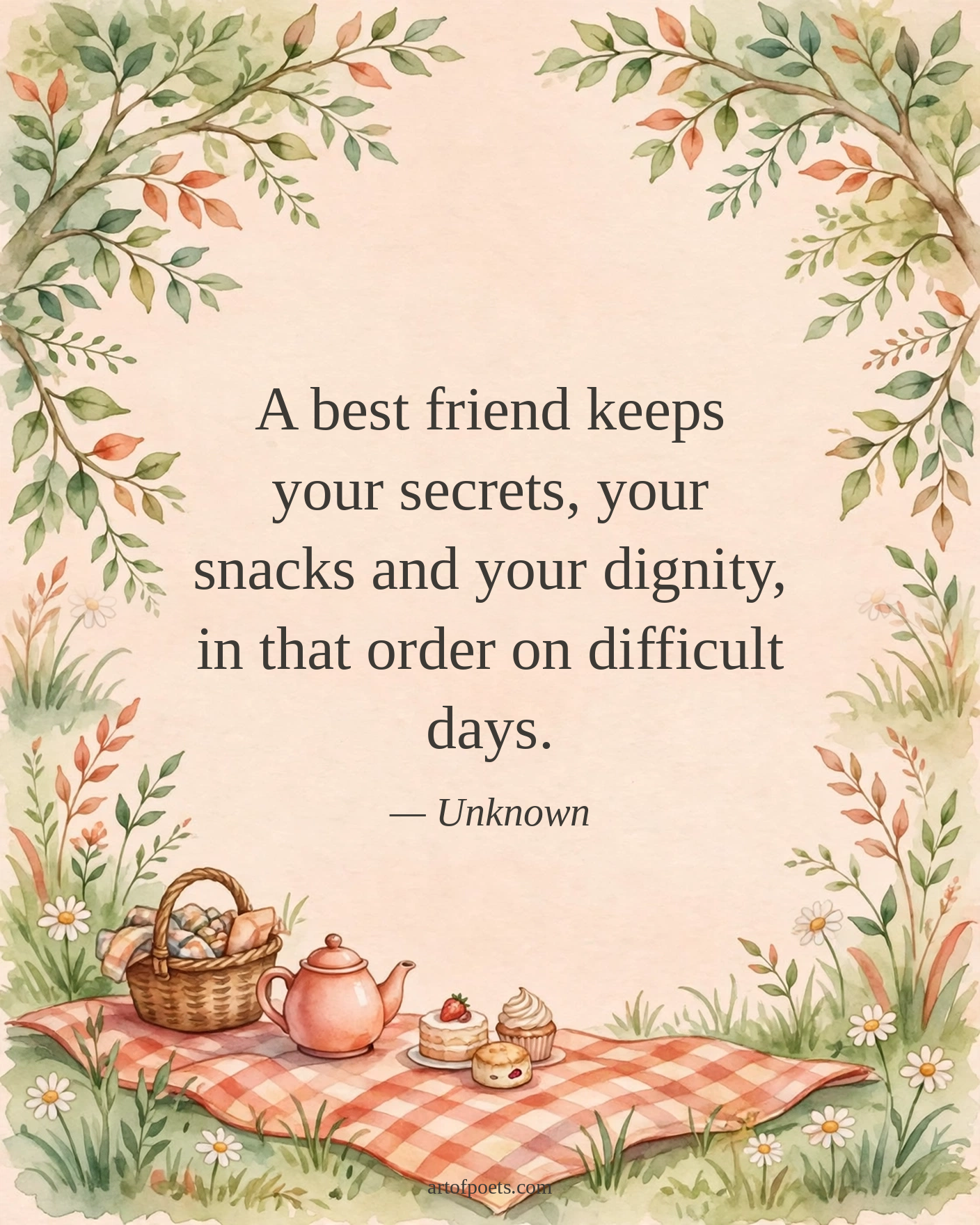 Friendship quote