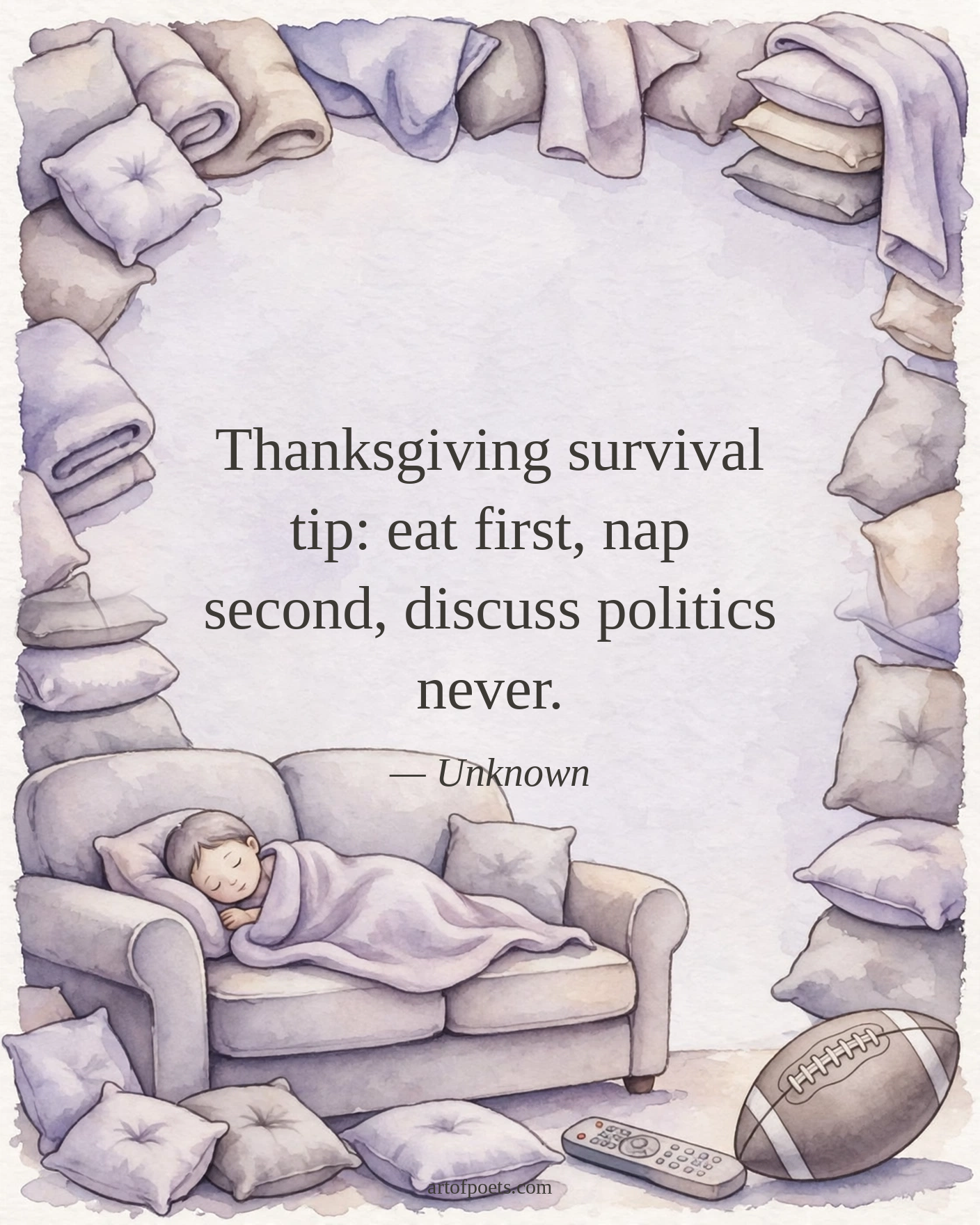 Funny Thanksgiving quote
