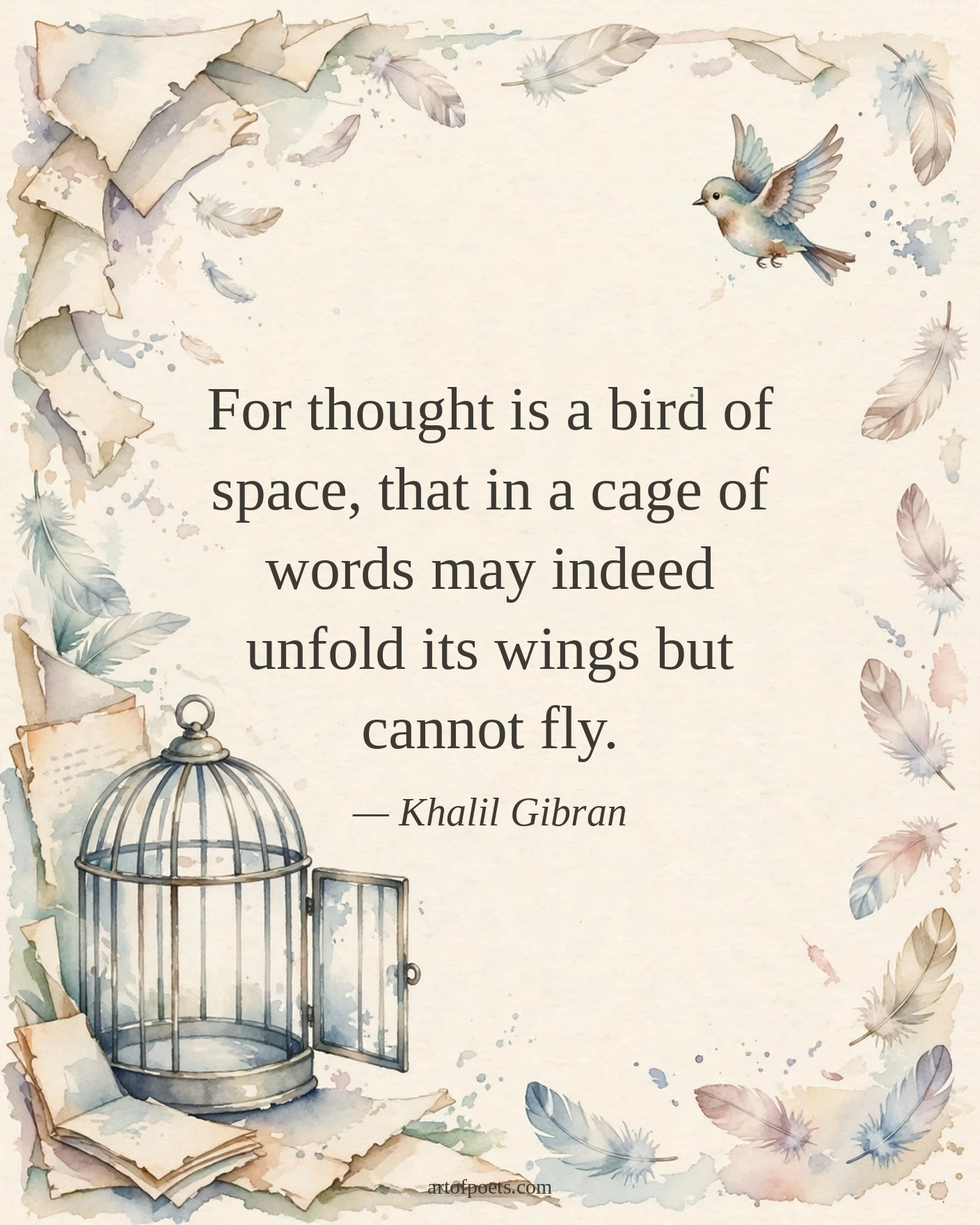 Khalil Gibran quote