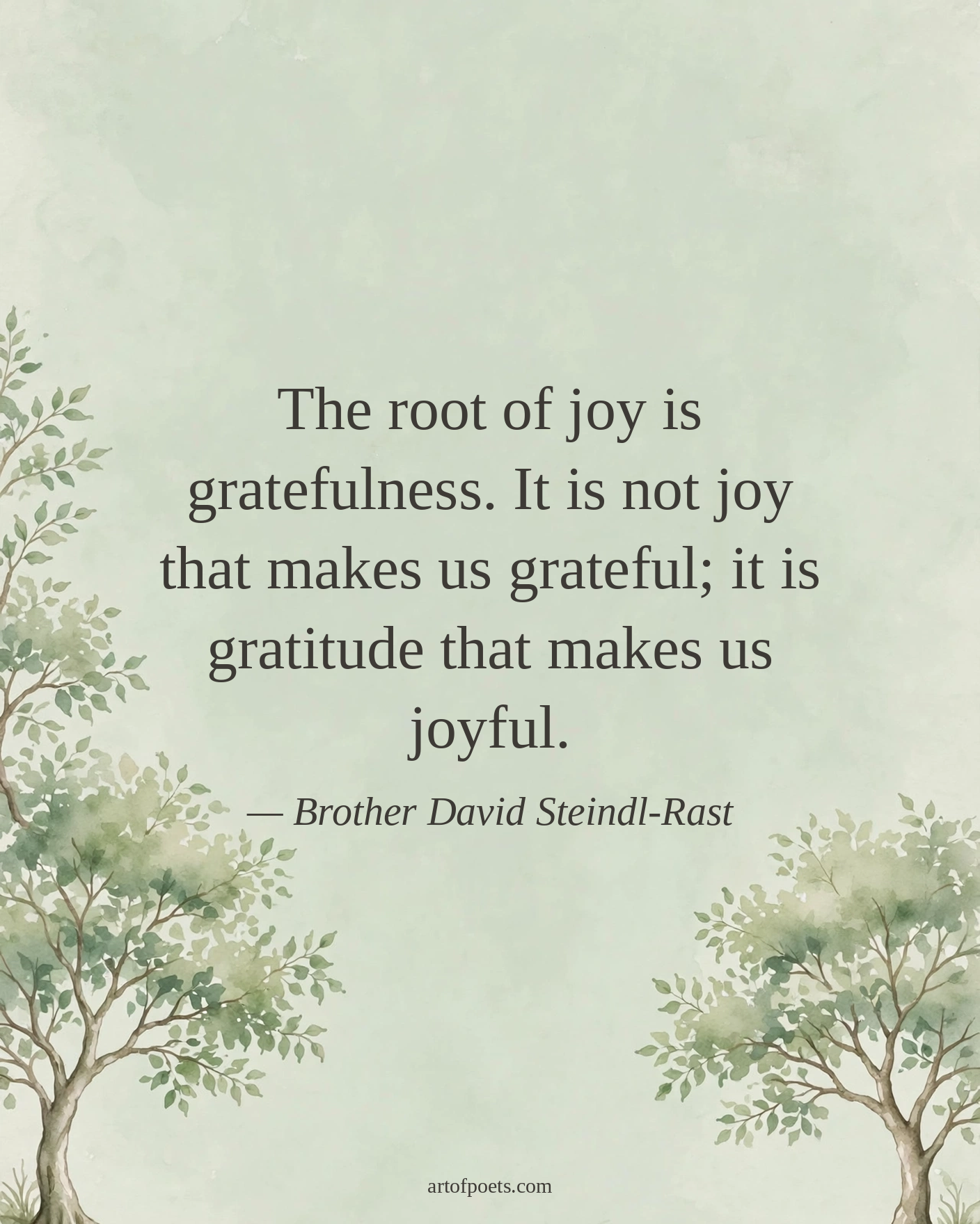 Brother David Steindl-Rast gratitude quote