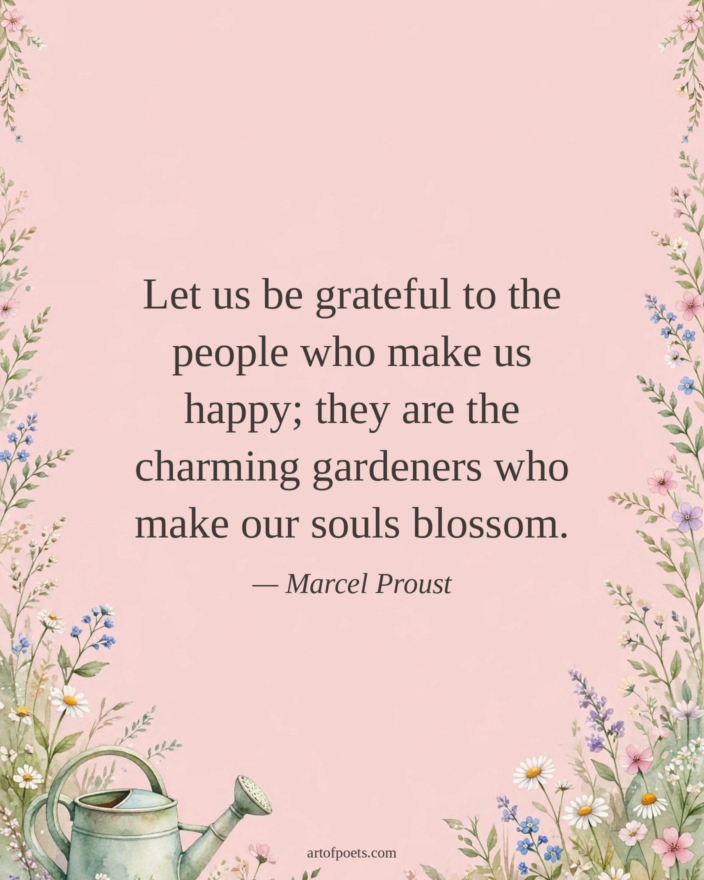 Marcel Proust gratitude quote