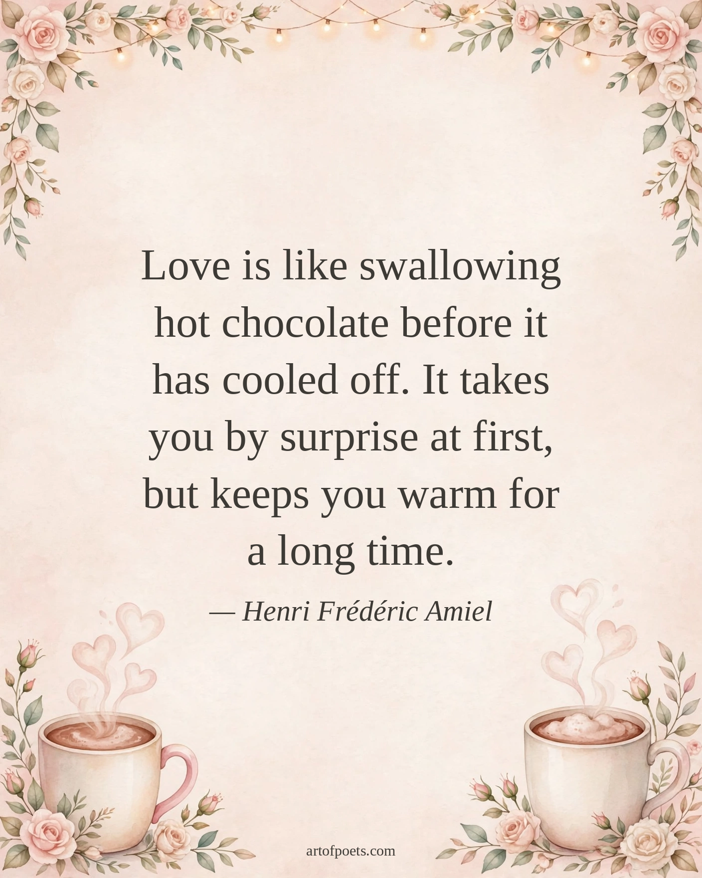 Hot chocolate quote