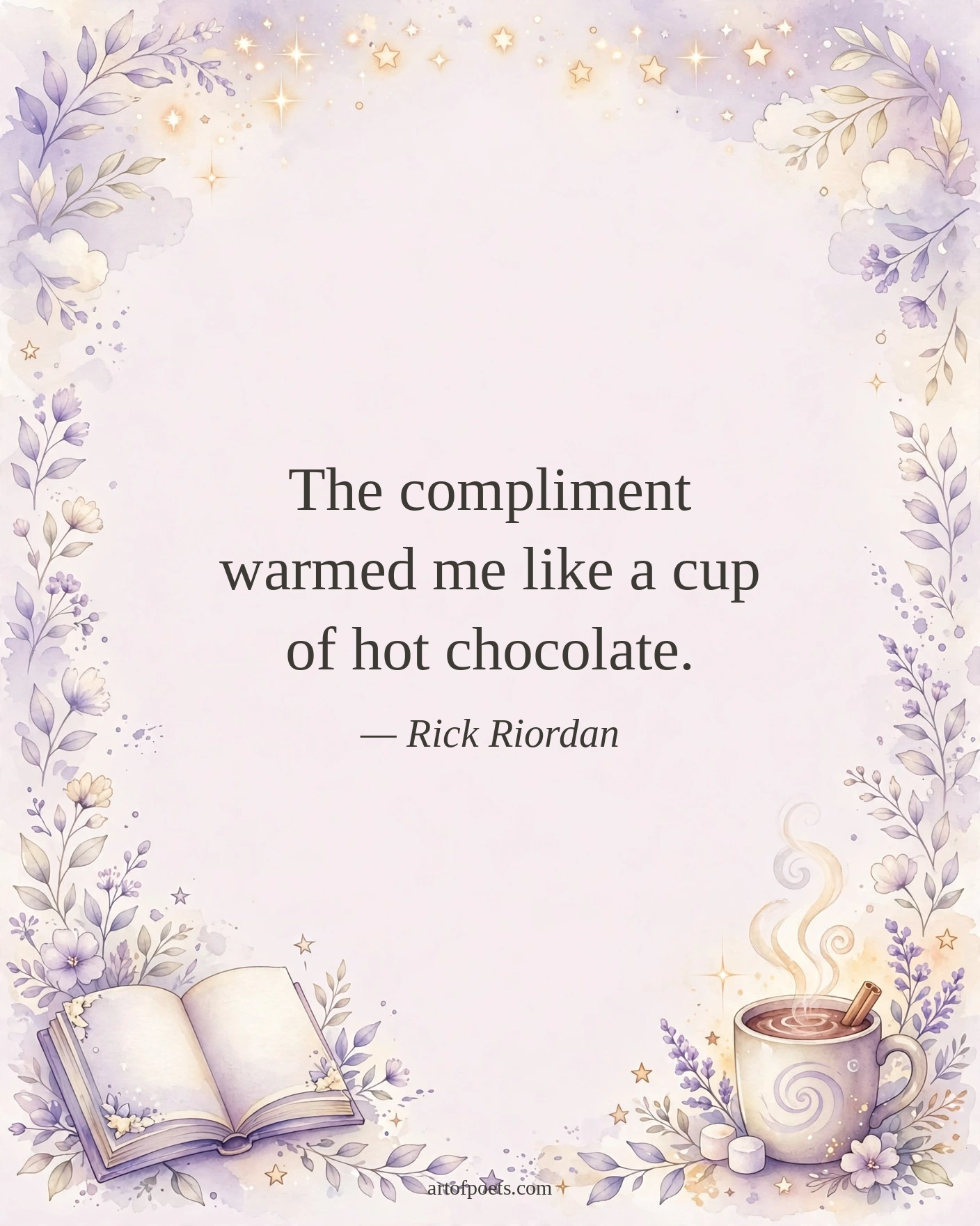 Hot chocolate quote