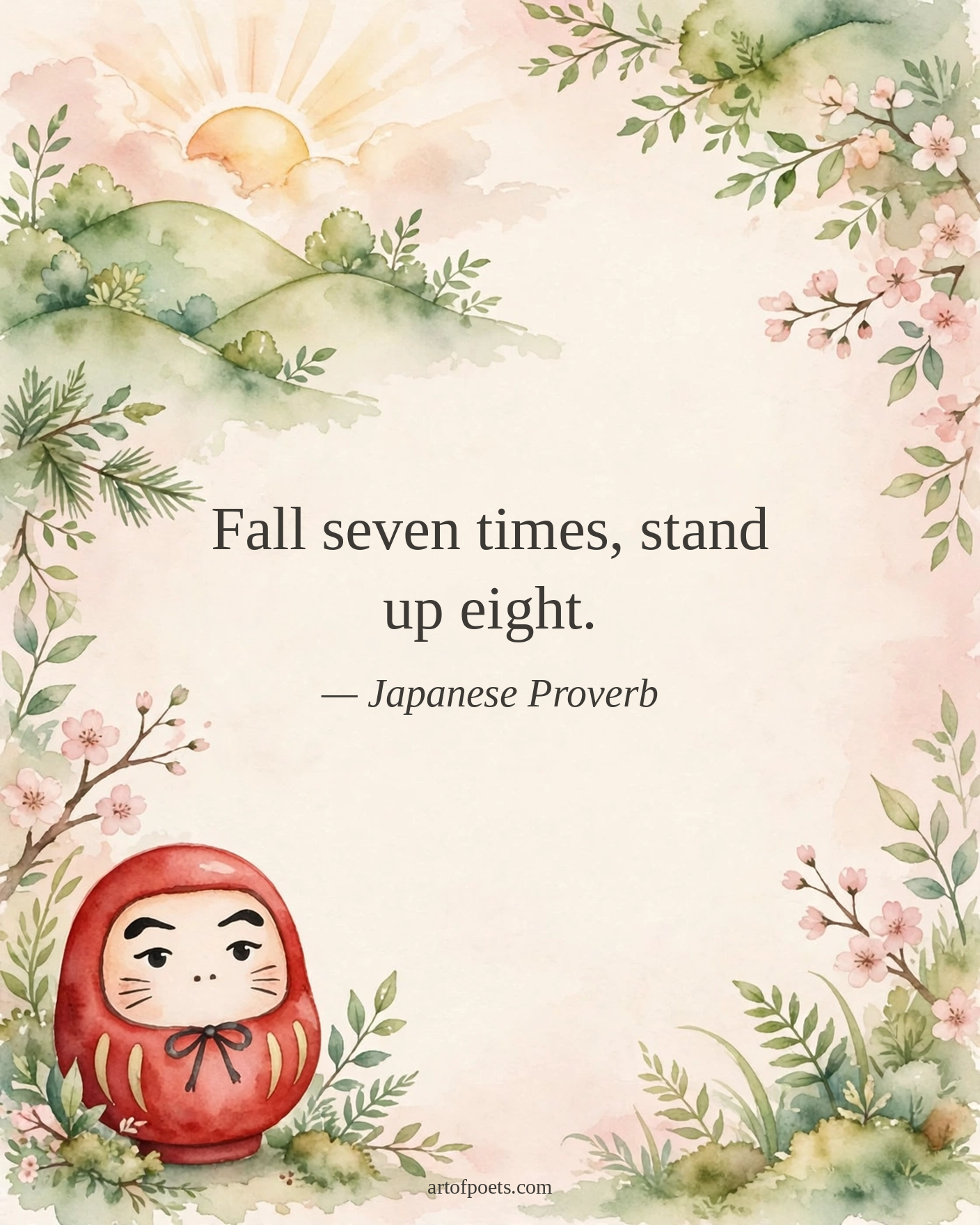 Japanese proverb
