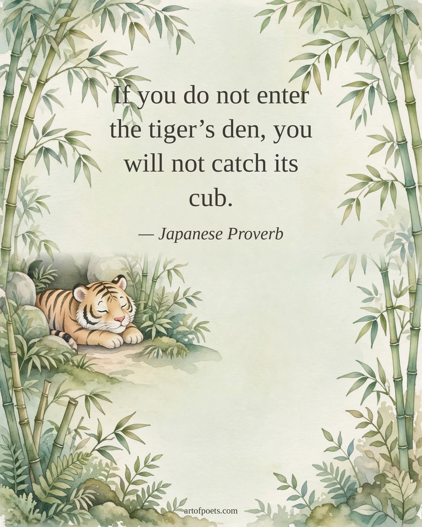 Japanese proverb