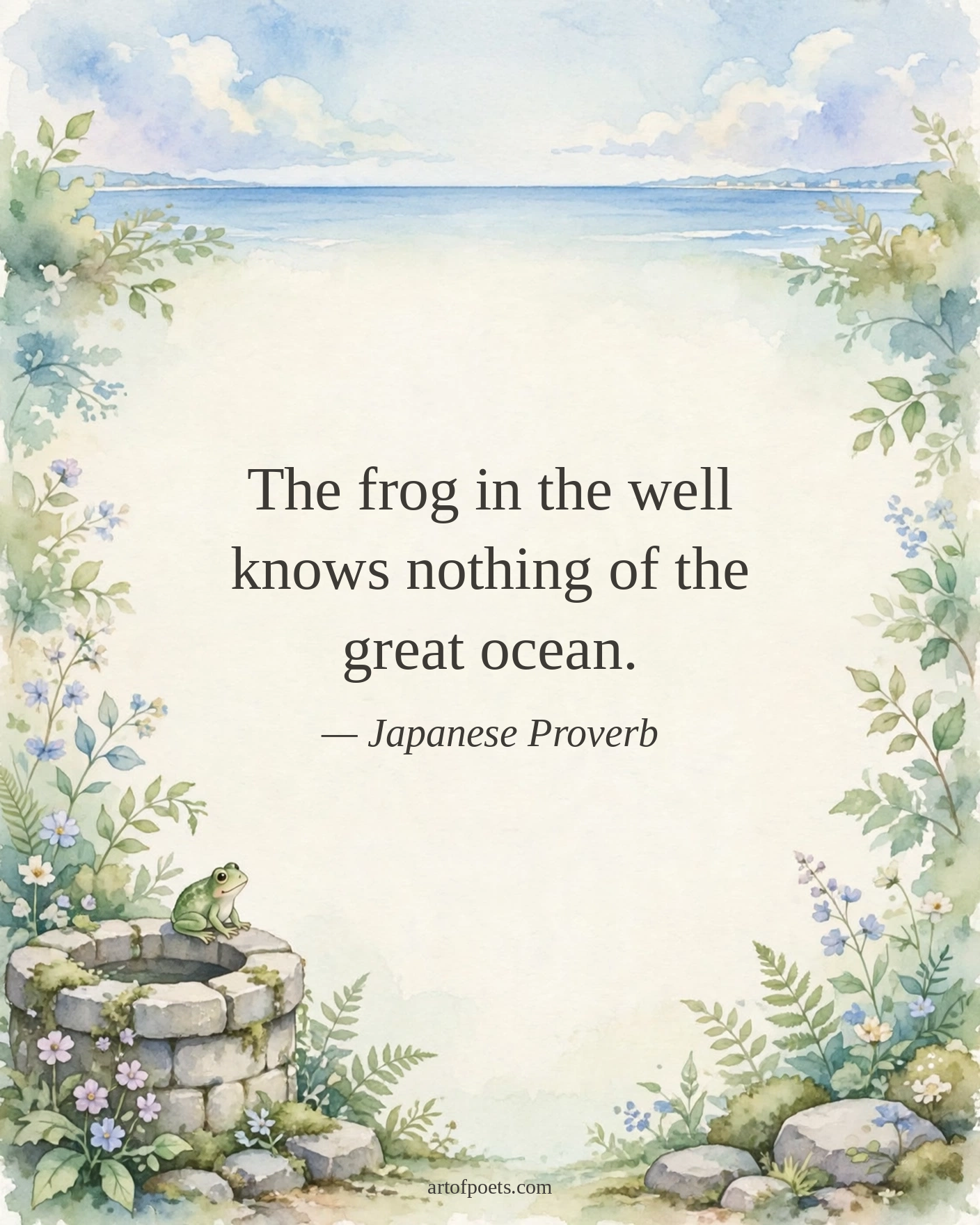 Japanese proverb