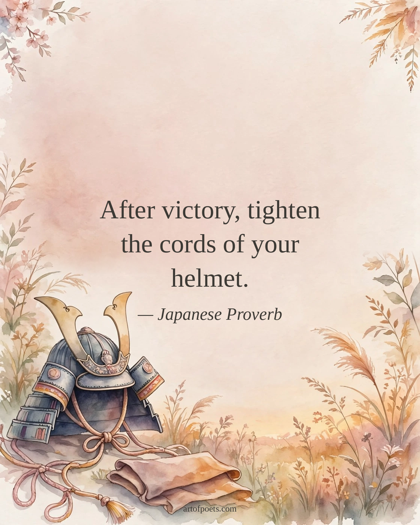 Japanese proverb