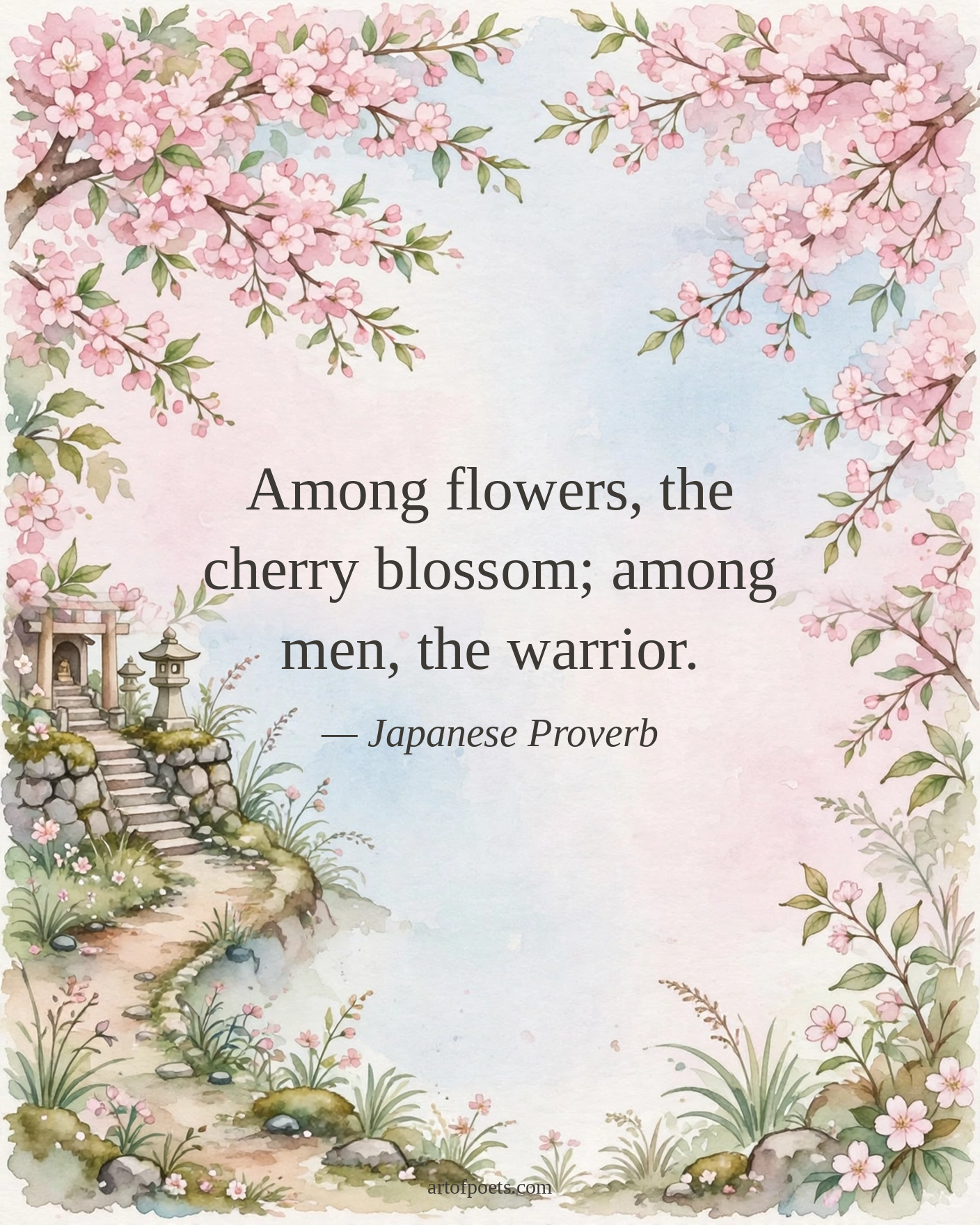 Japanese proverb