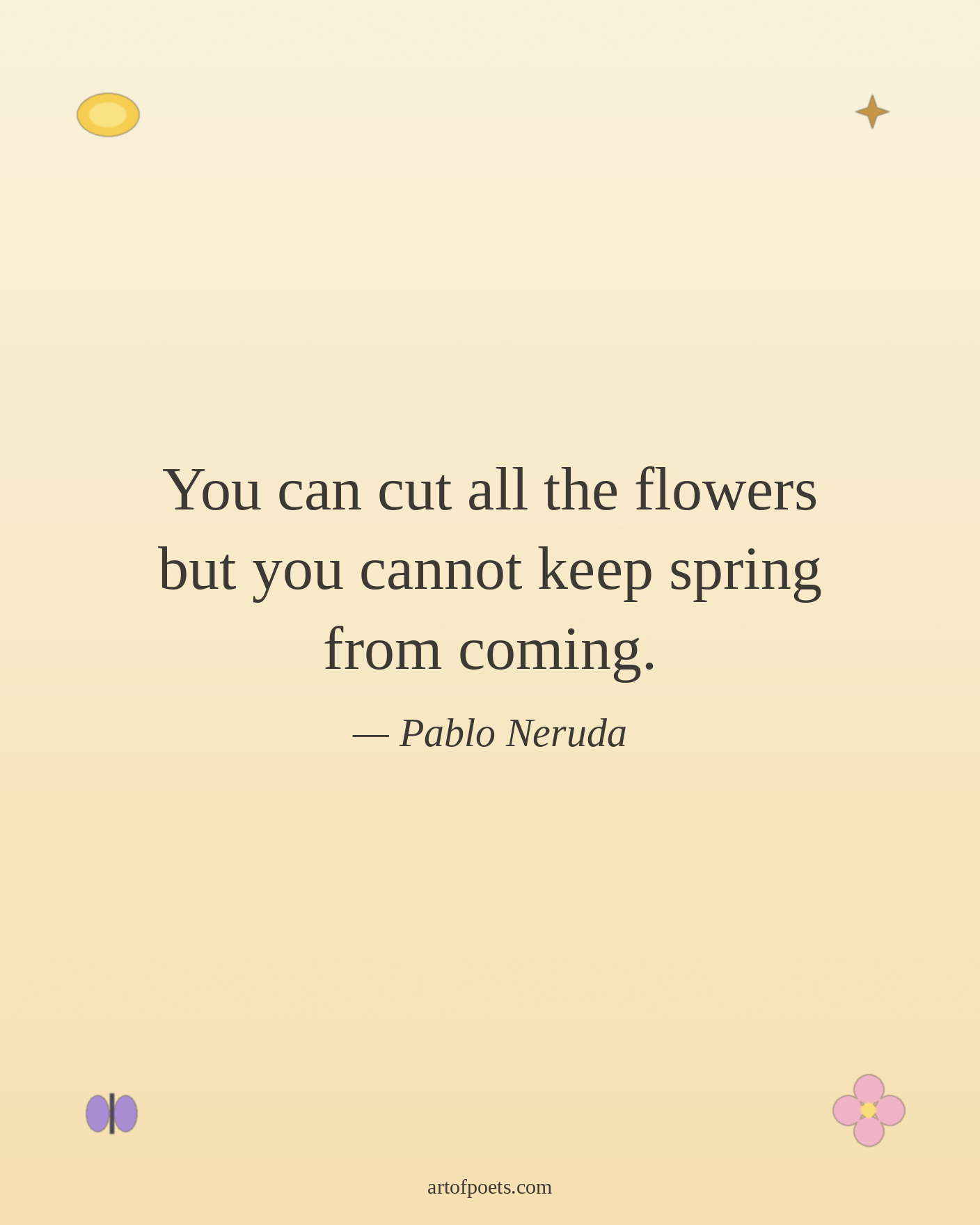 Pablo Neruda quote
