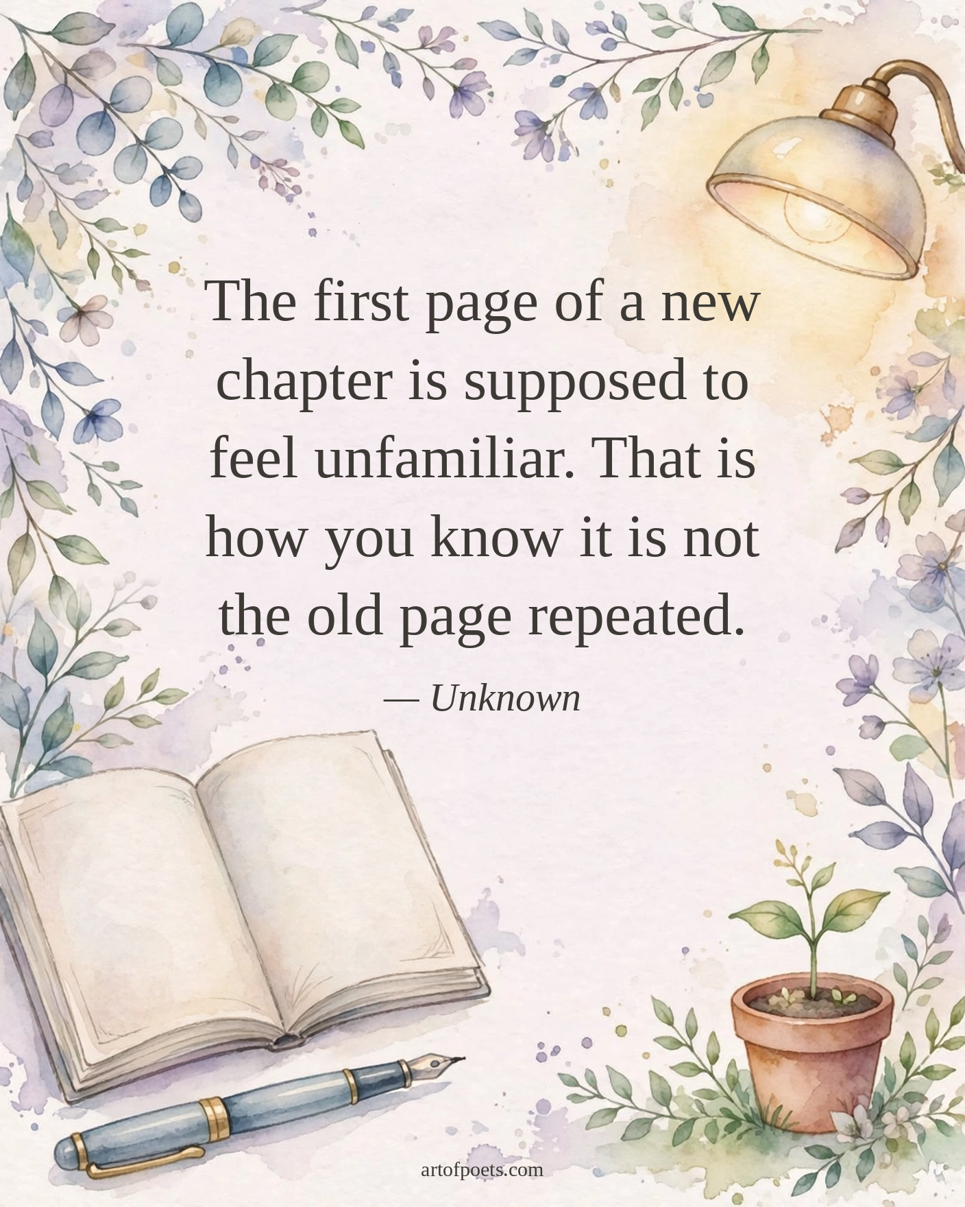 New beginnings quote