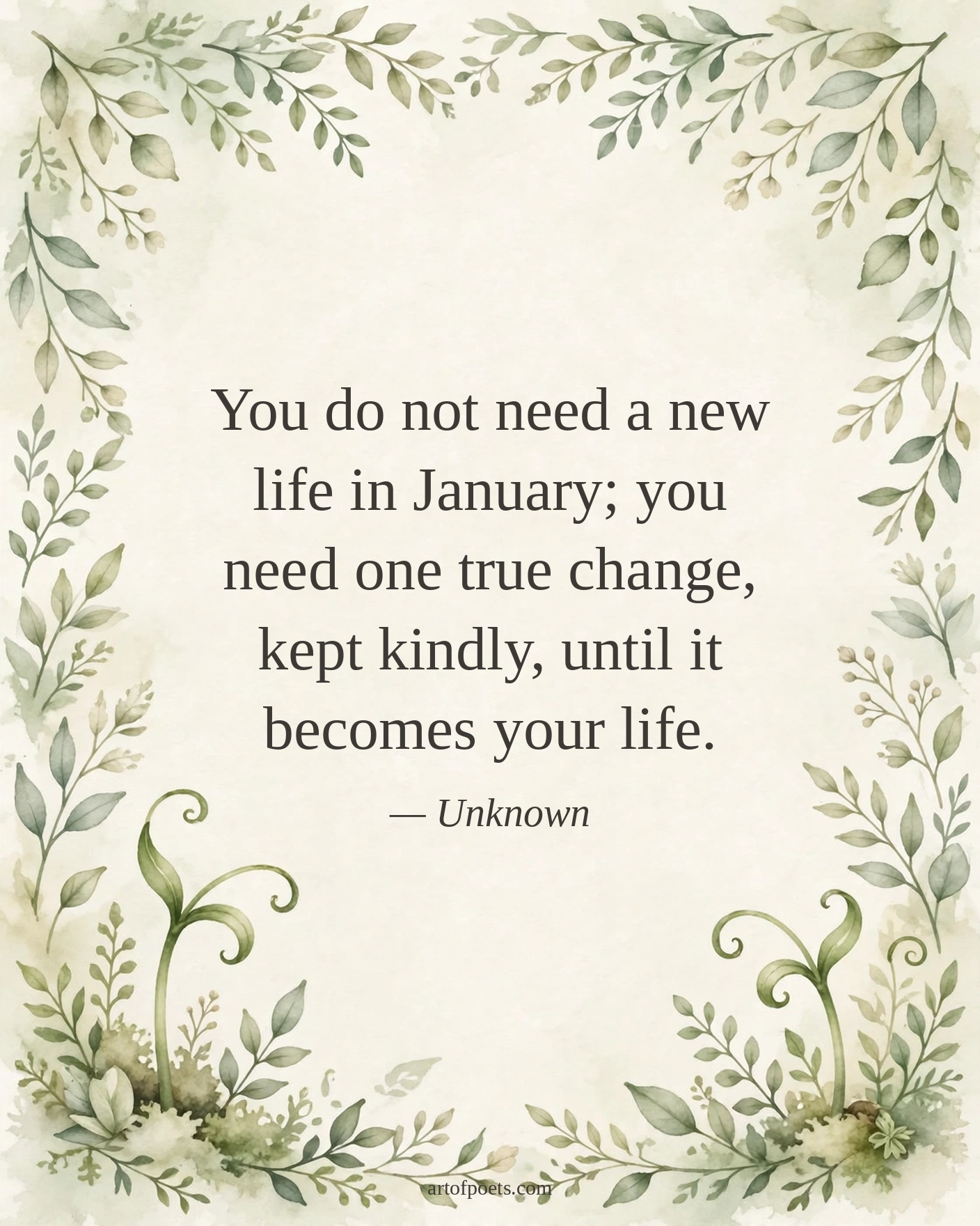 New Year quote
