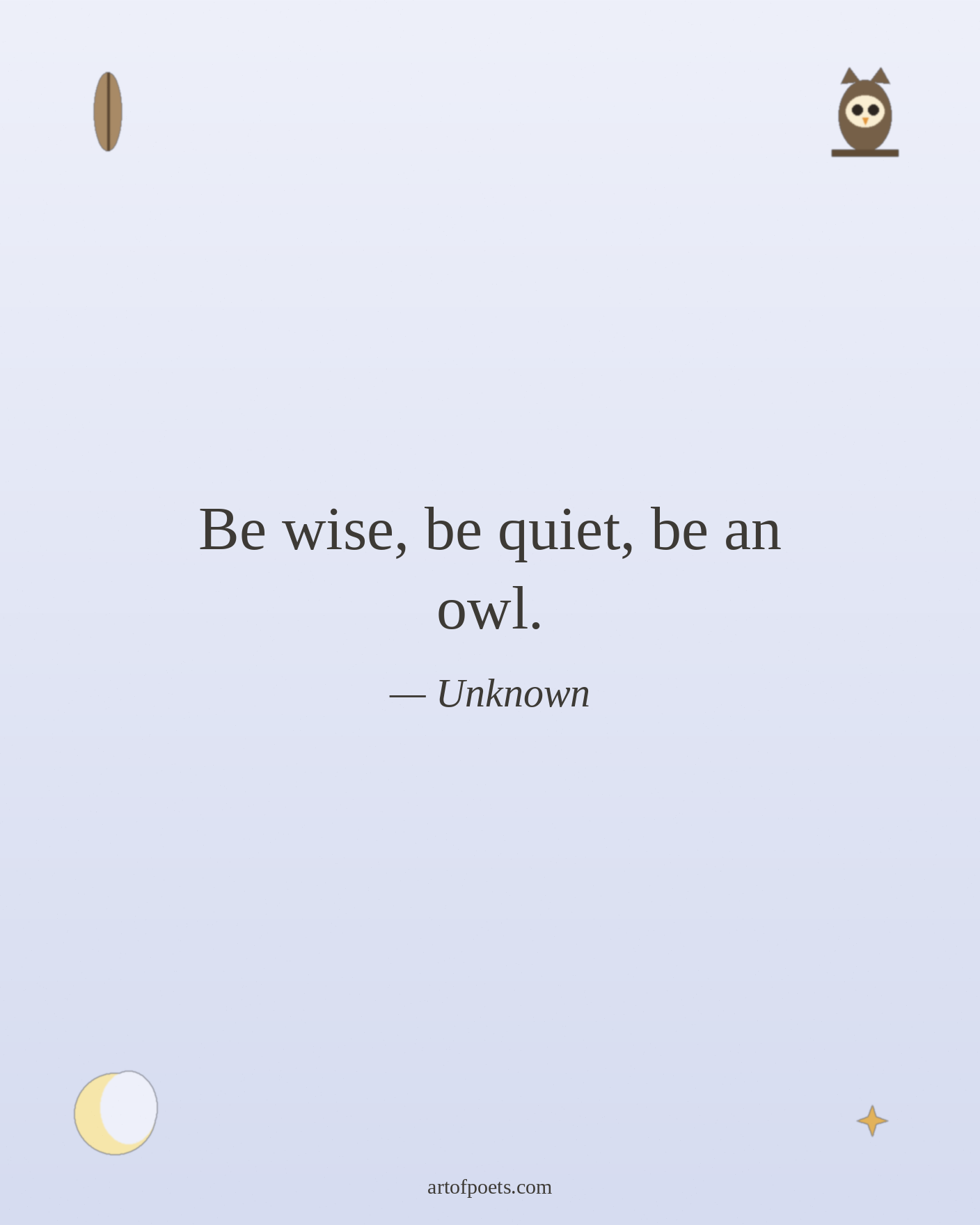 Owl quote