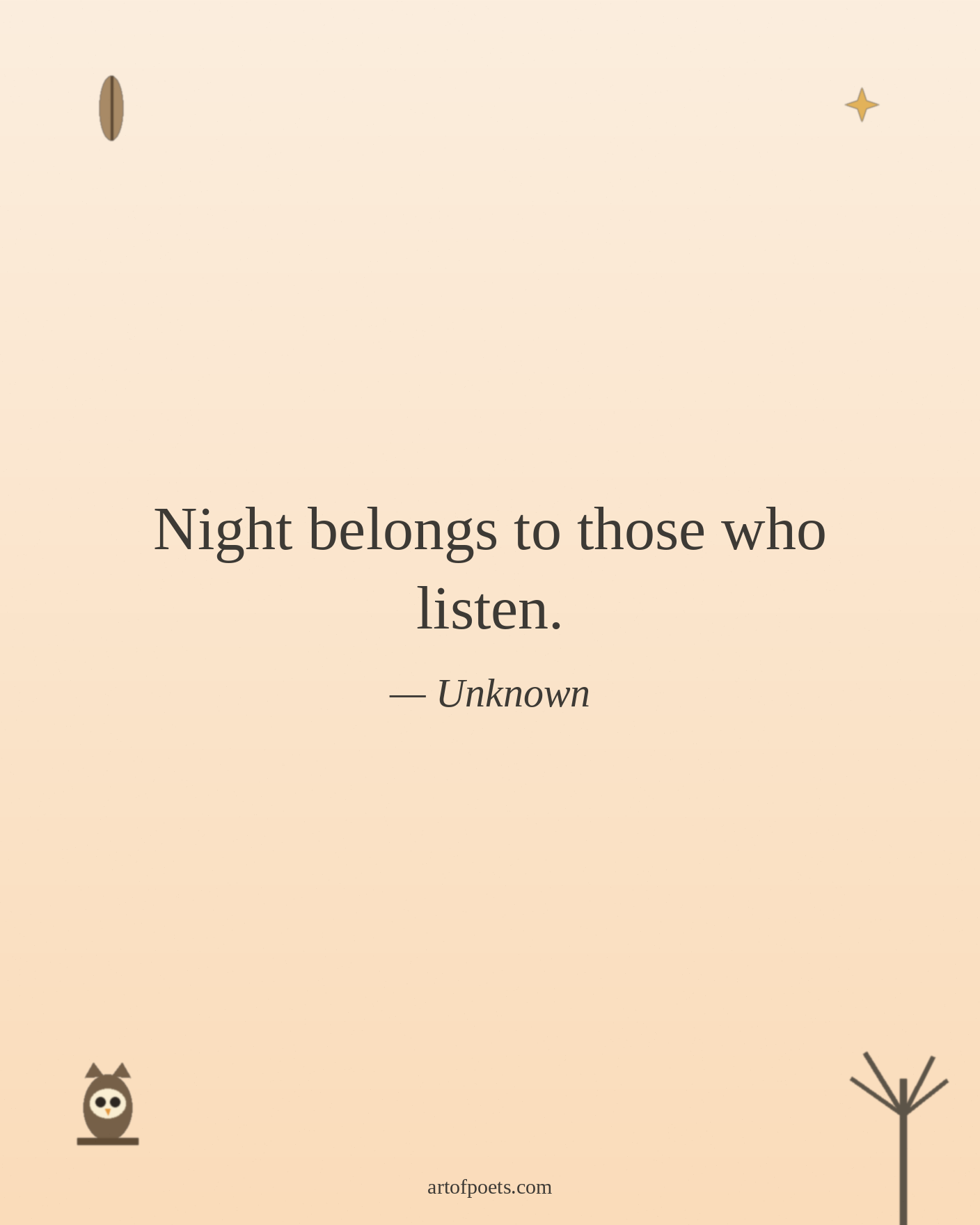 Owl quote