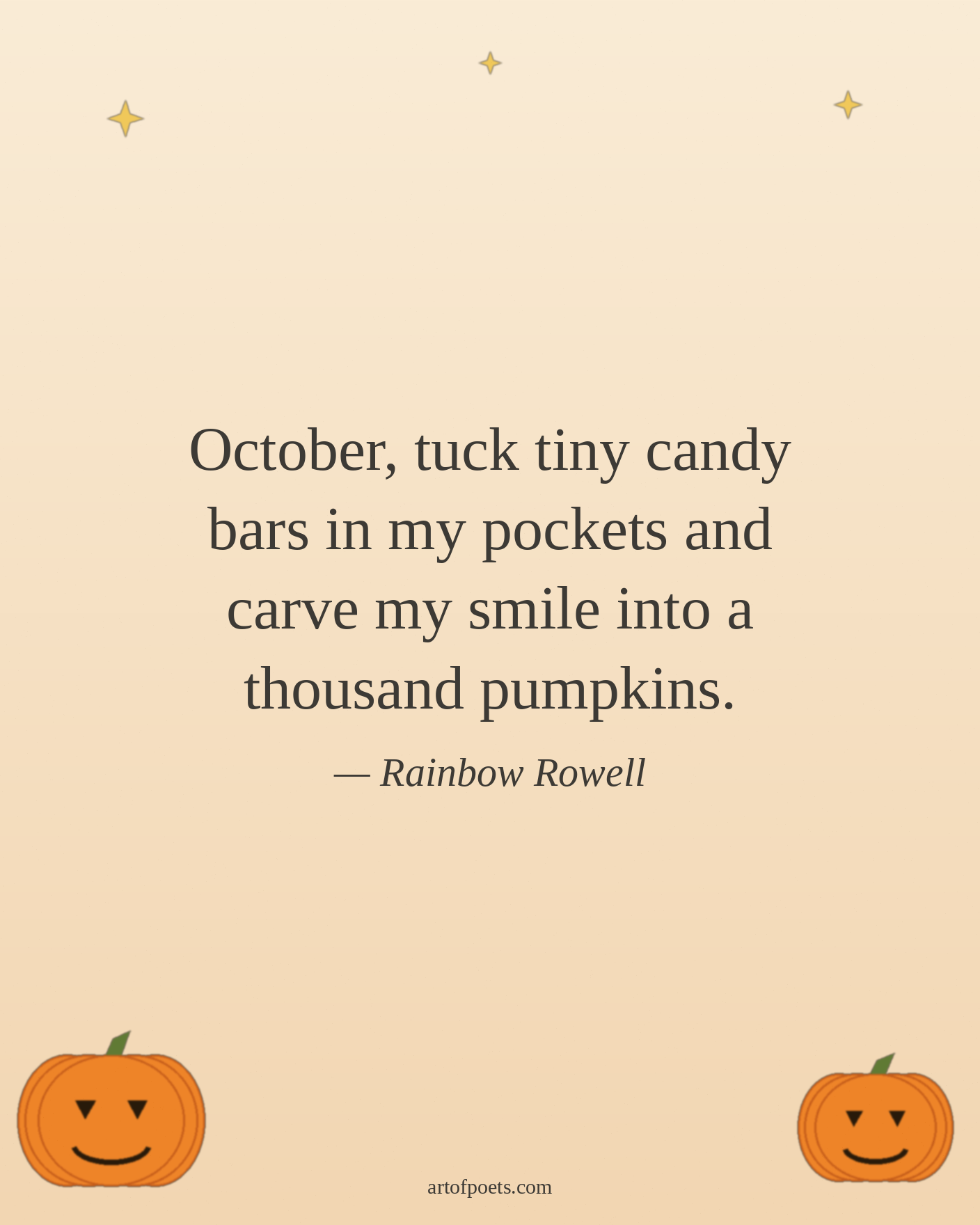 Pumpkin quote