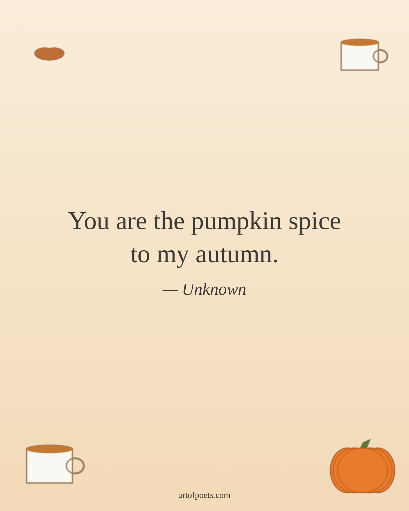 Pumpkin quote