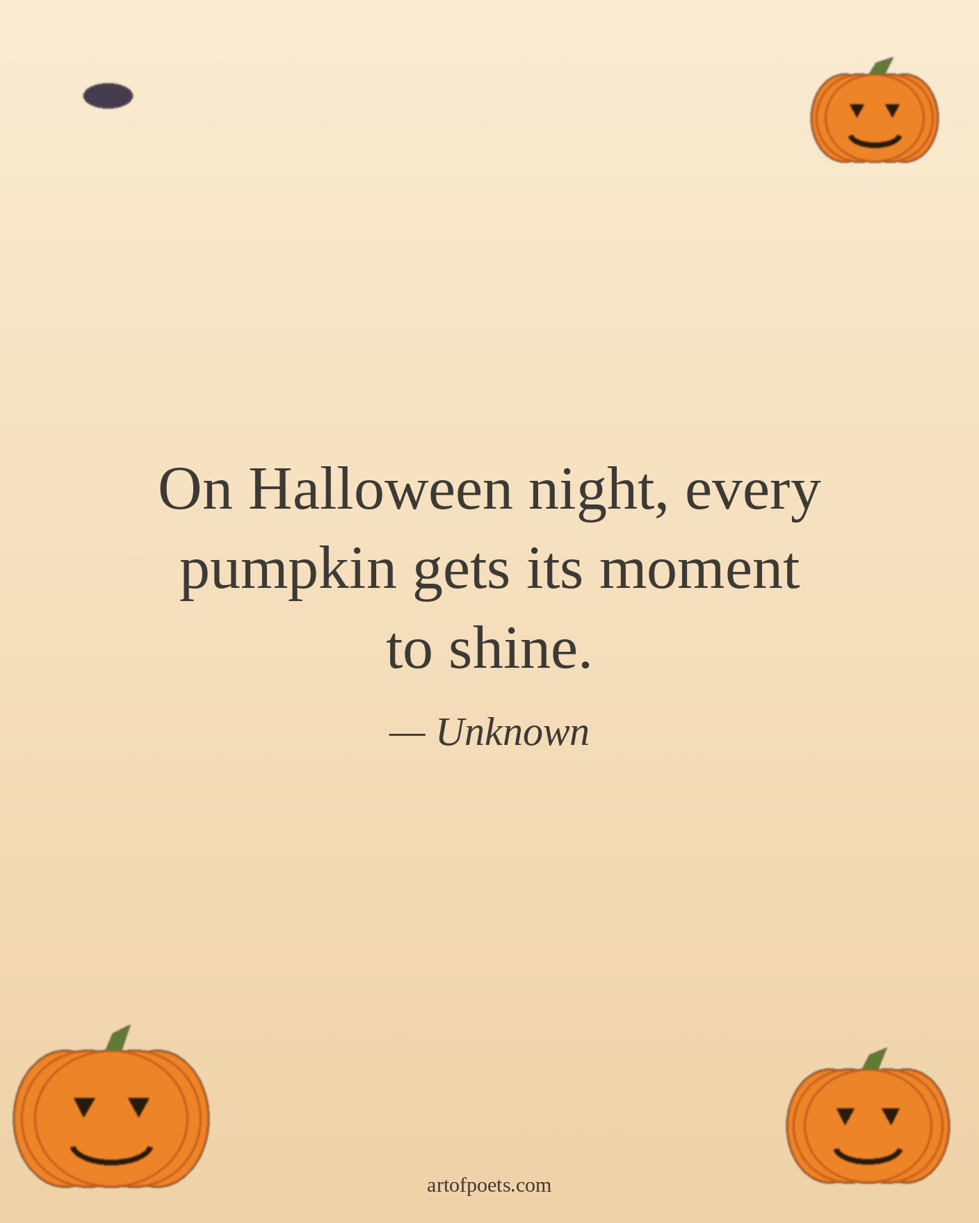 Pumpkin quote