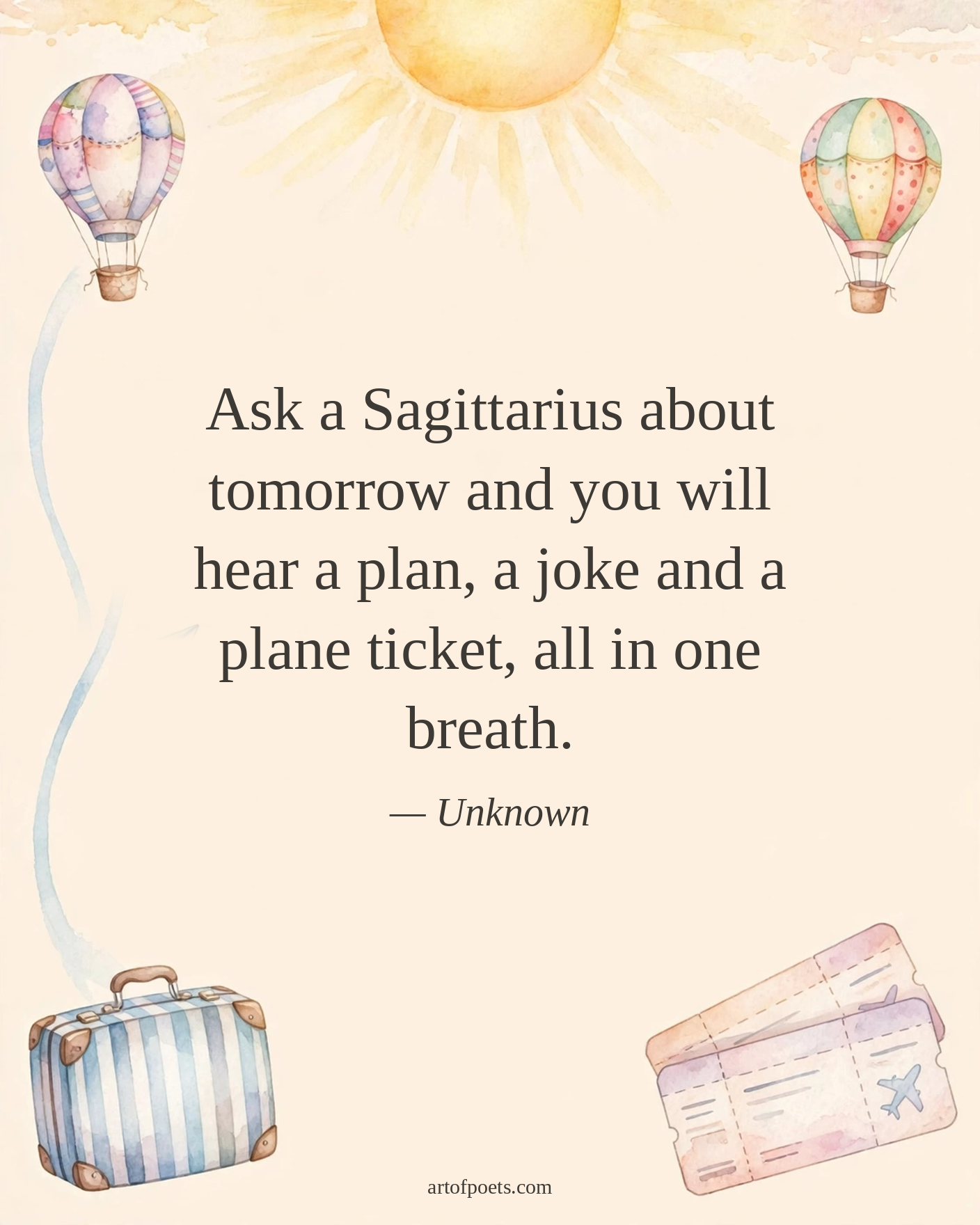Sagittarius quote