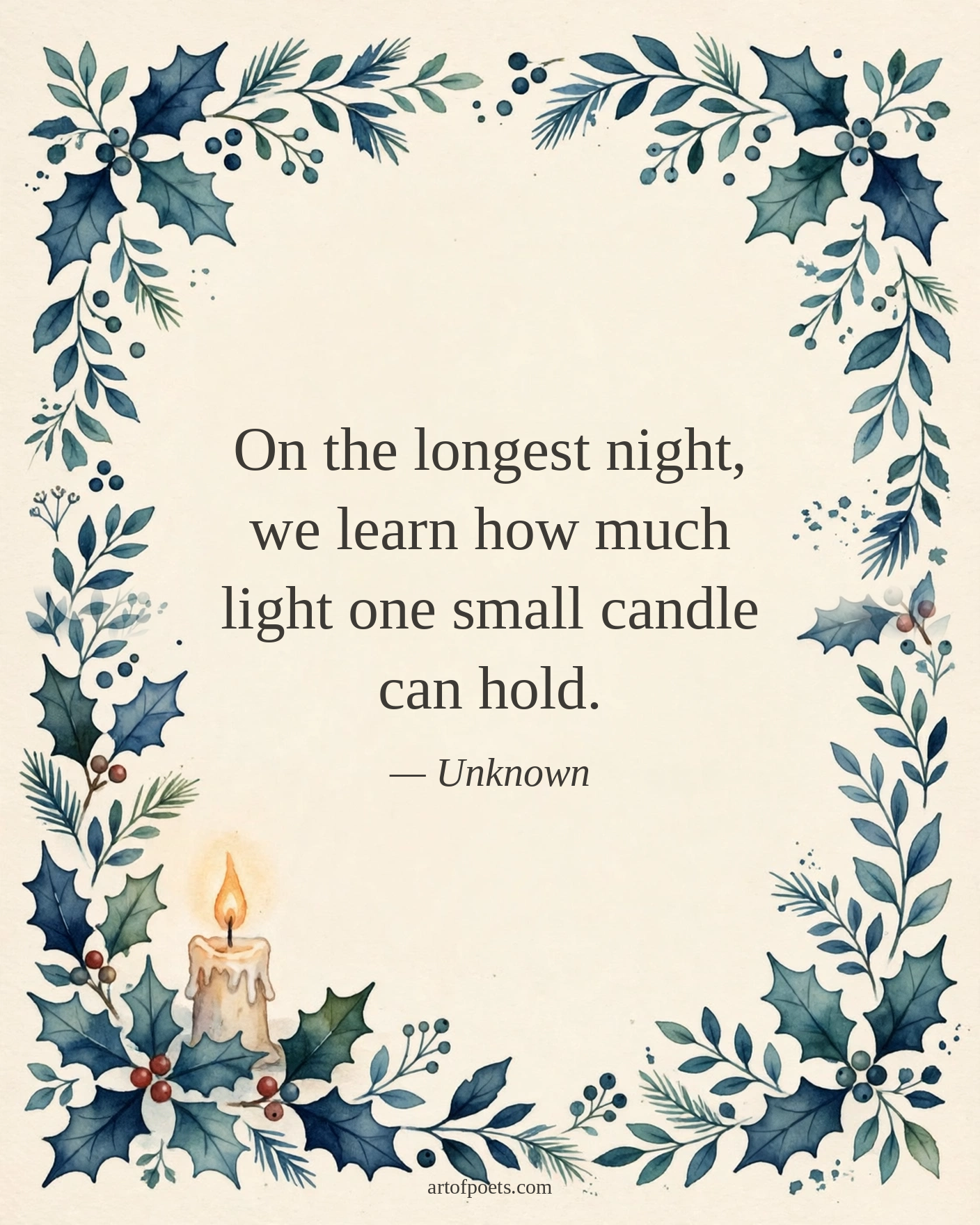 Winter Solstice quote