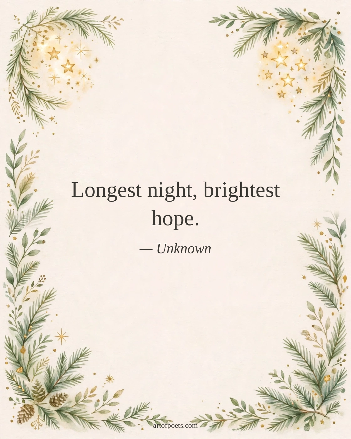 Winter Solstice quote
