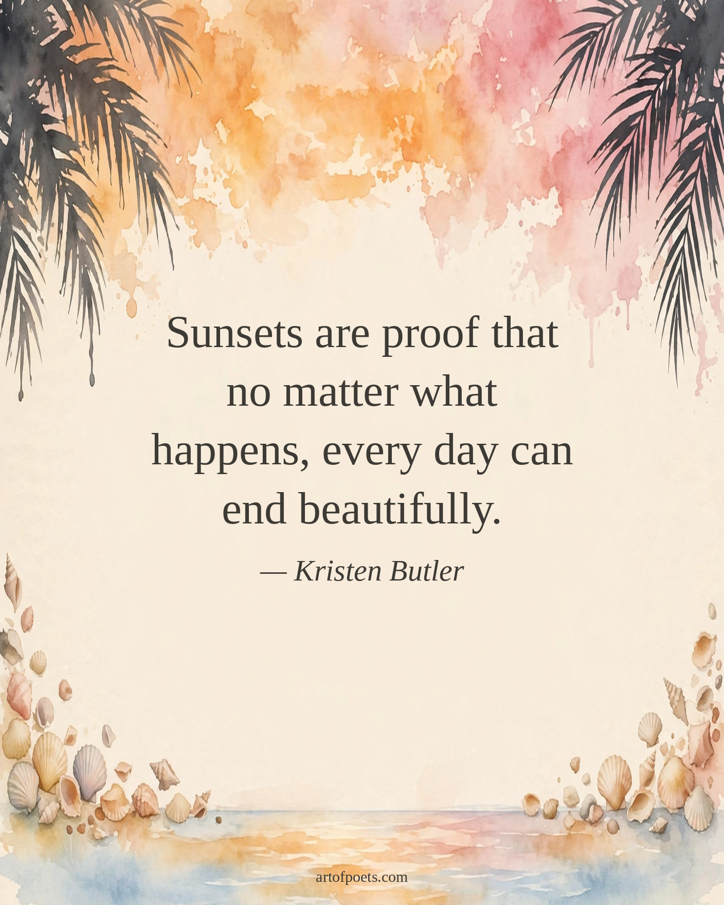 Sunset quote