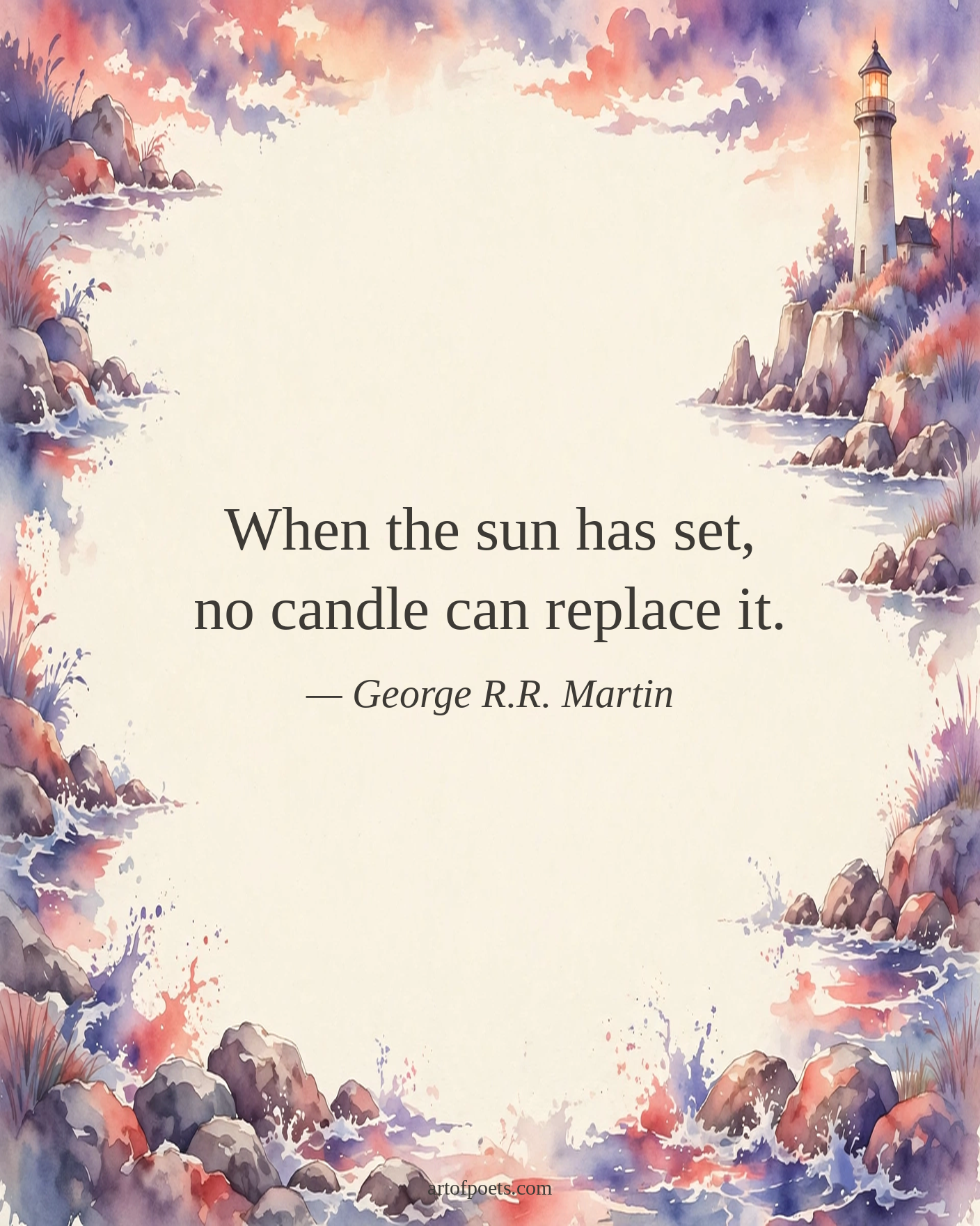Sunset quote