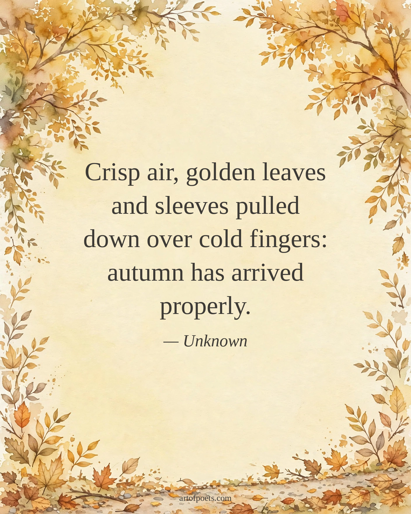 Sweater weather quote