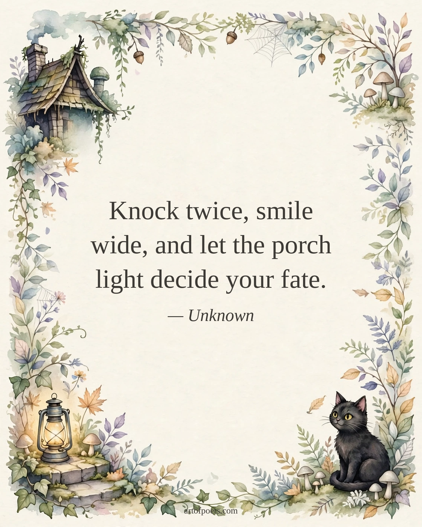 Trick or treat quote