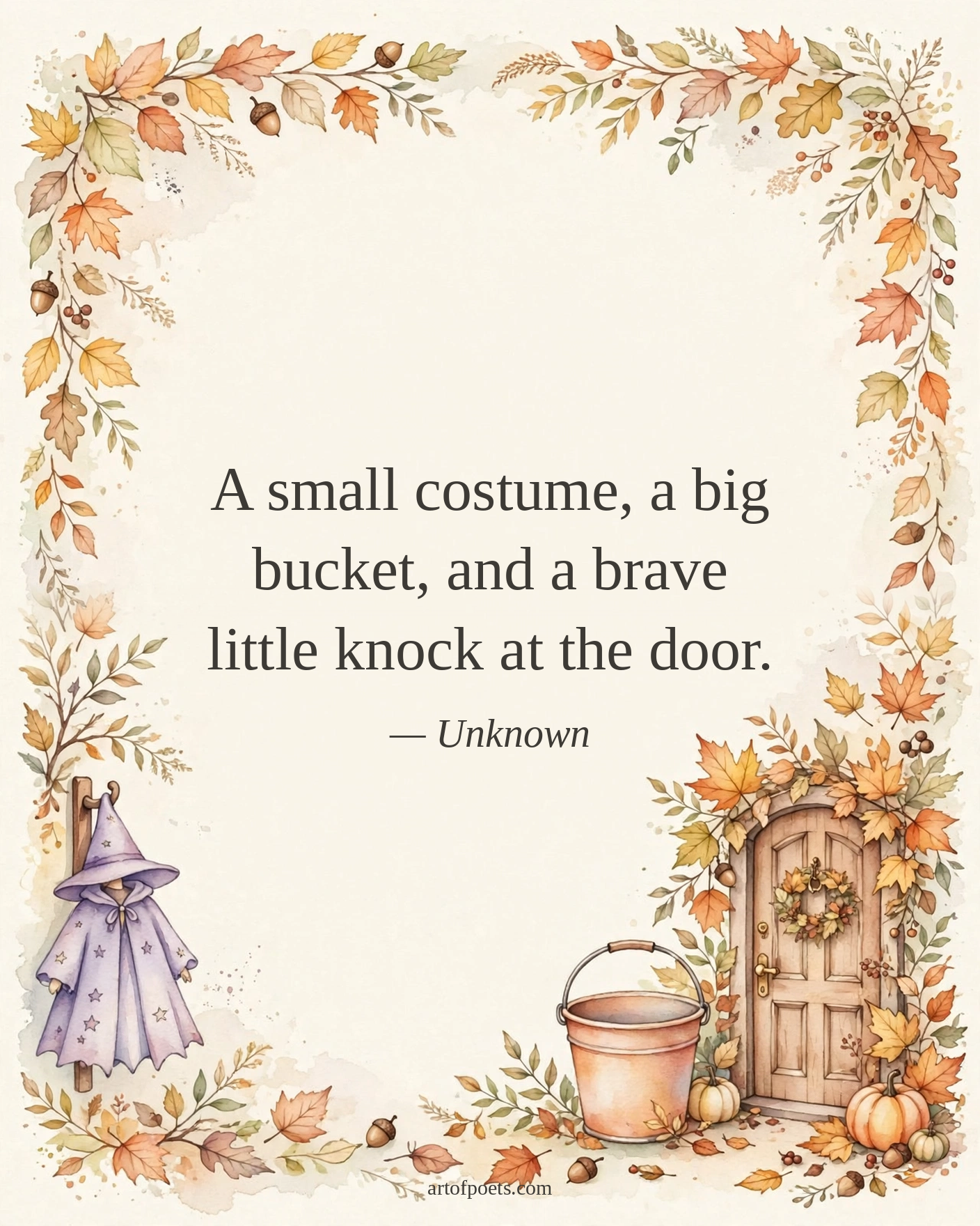 Trick or treat quote