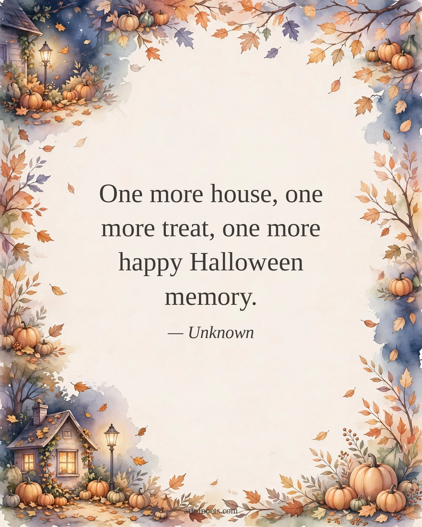 Trick or treat quote