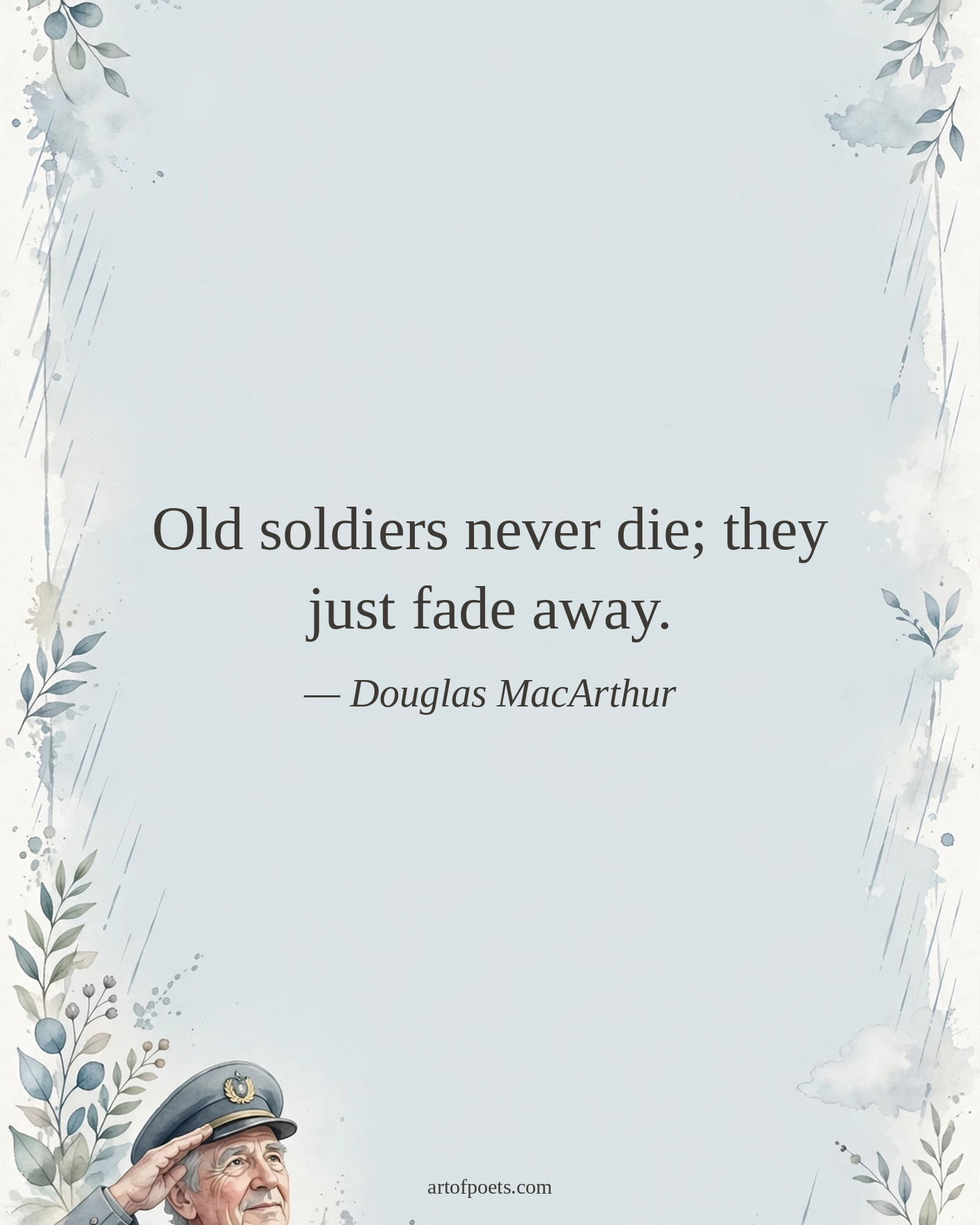 Douglas MacArthur veterans day quote