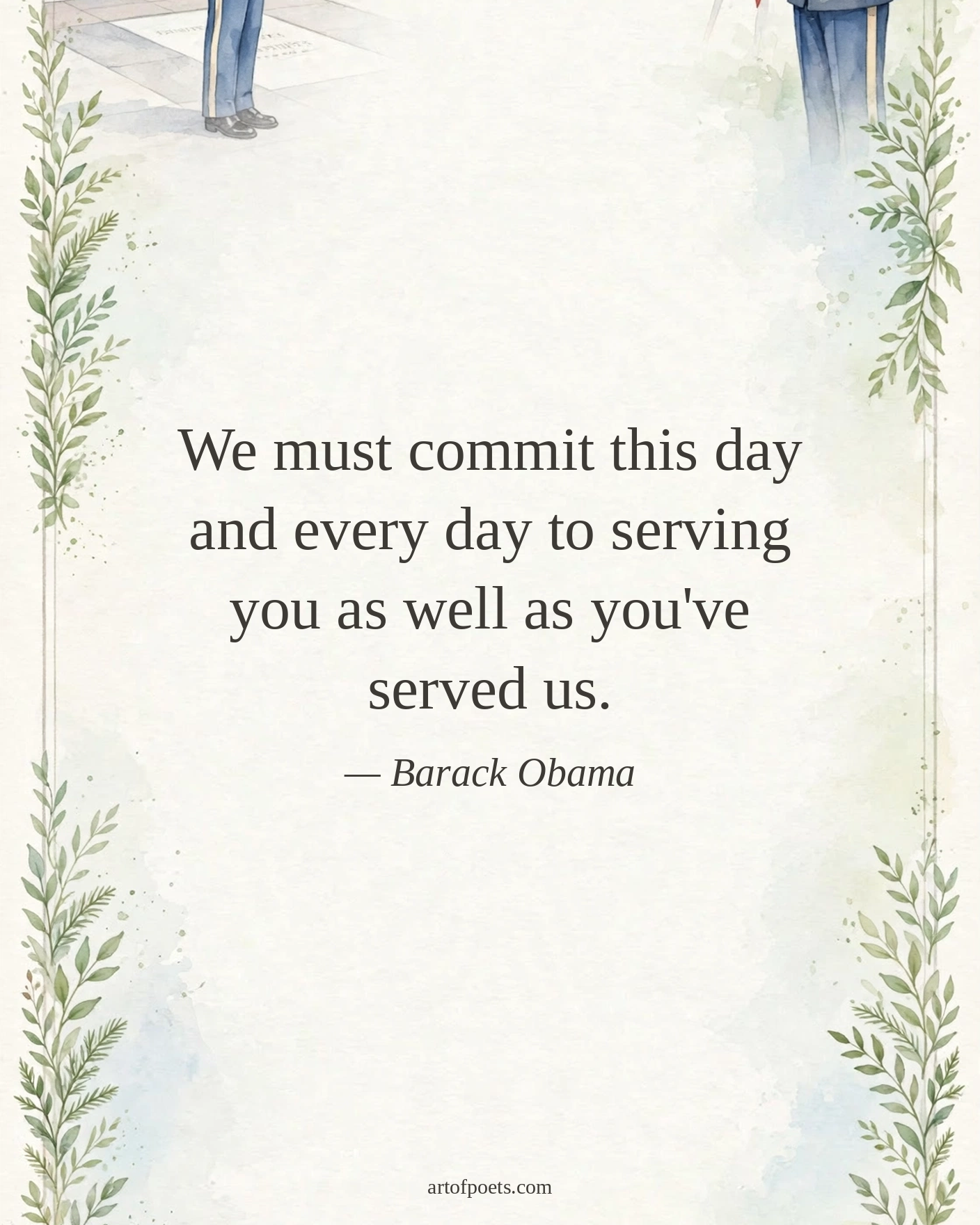 Barack Obama veterans day quote