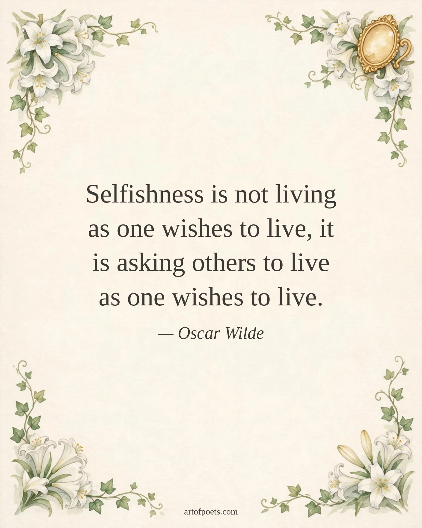 Oscar Wilde quote