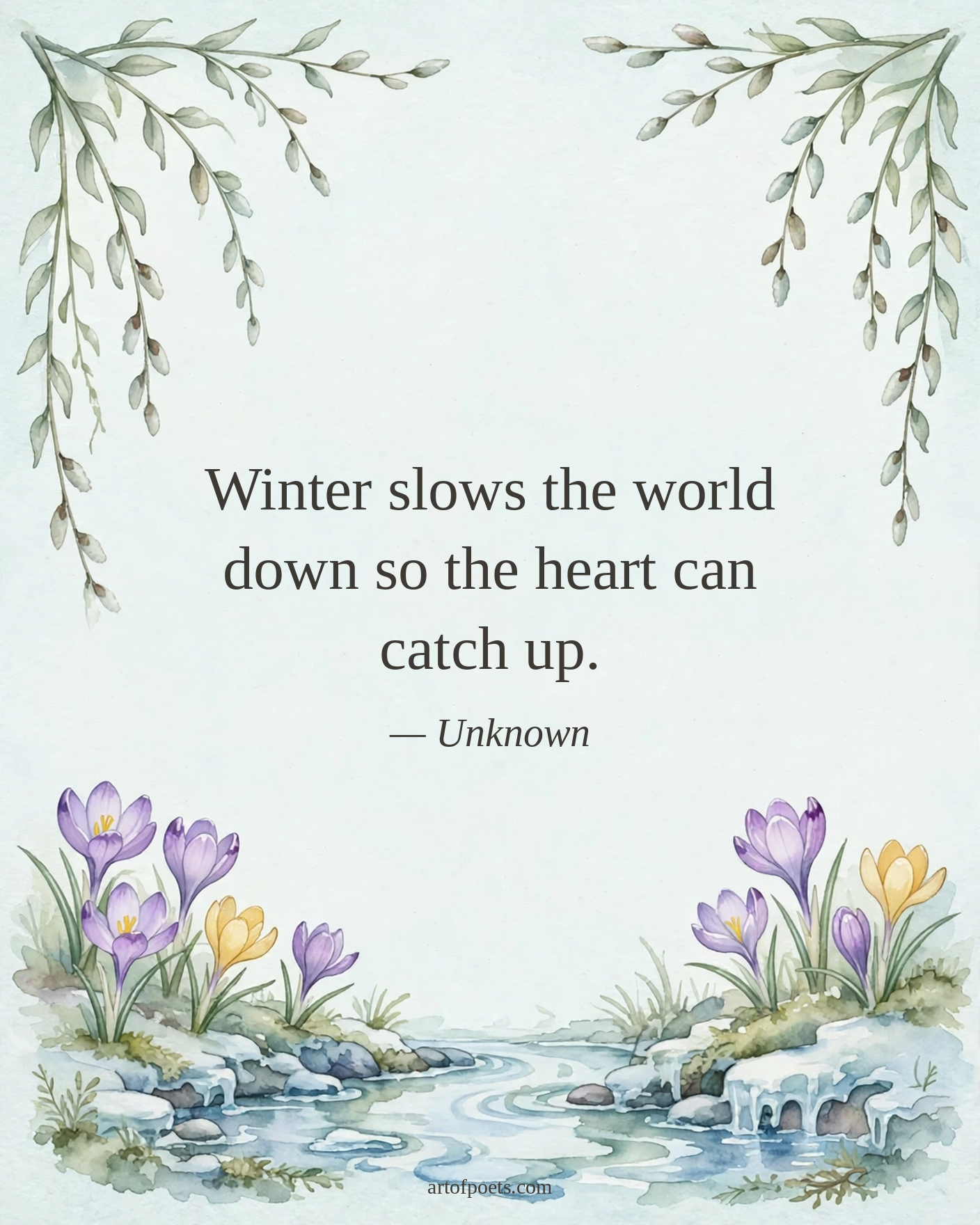Winter quote
