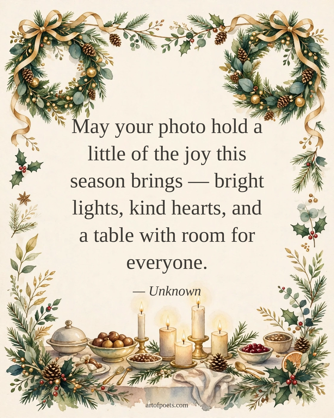 Christmas Instagram caption
