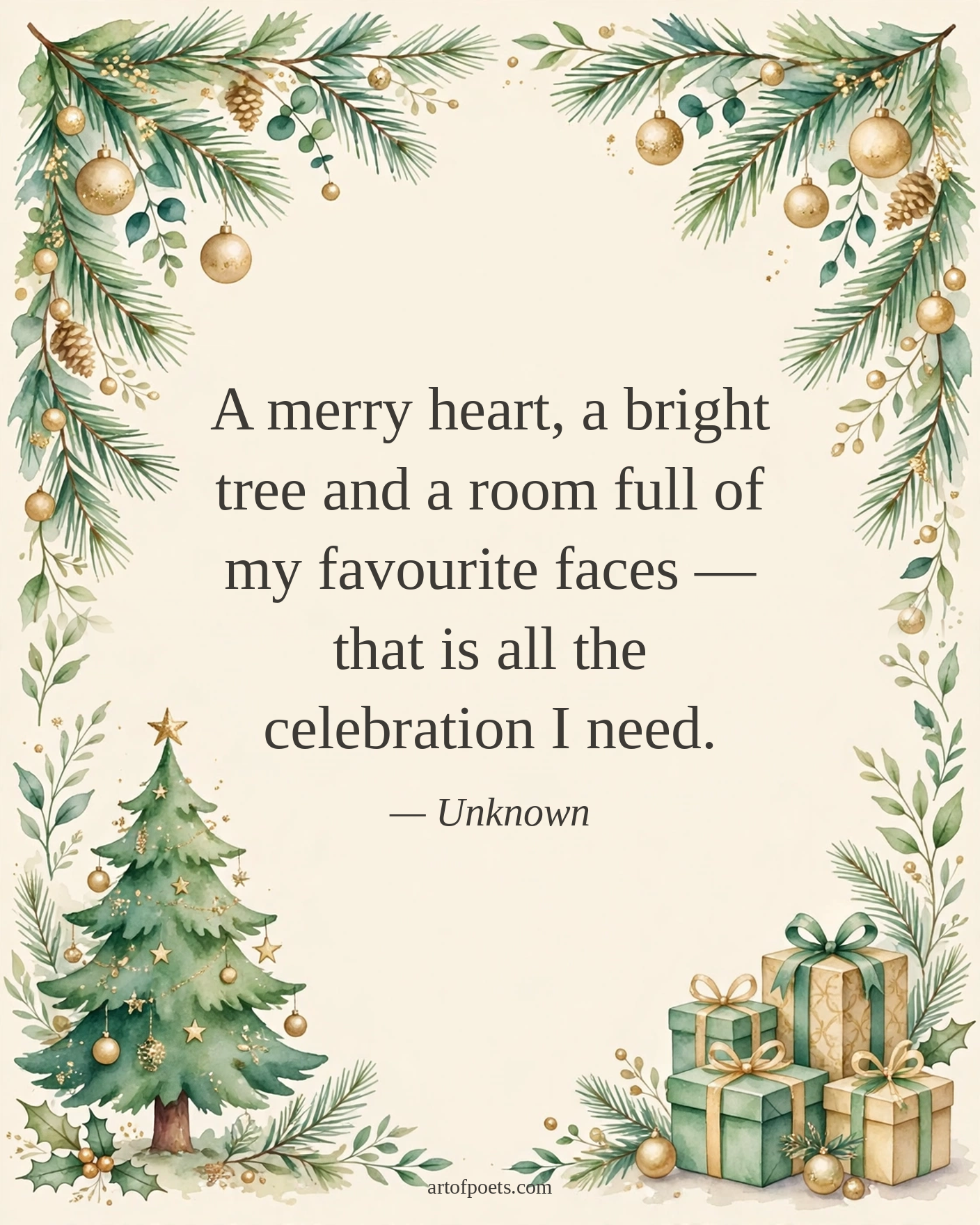 Christmas Instagram caption