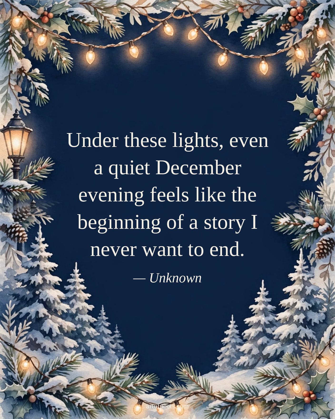 Christmas Instagram caption