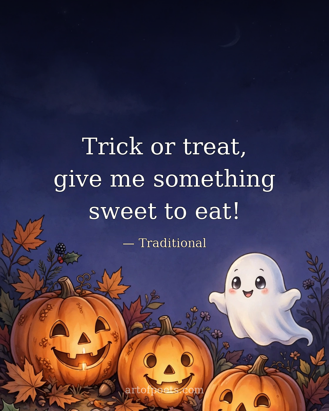 trick or treat sweet pin